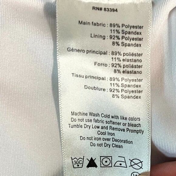 Asics Running Shorts Ladies Athletic Shorts With Lining White/Gray Size M - Picture 8 of 10